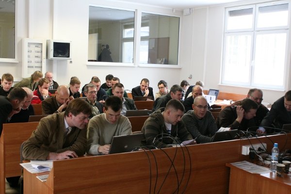 Uczestnicy Seminarium w trakcie wykładu