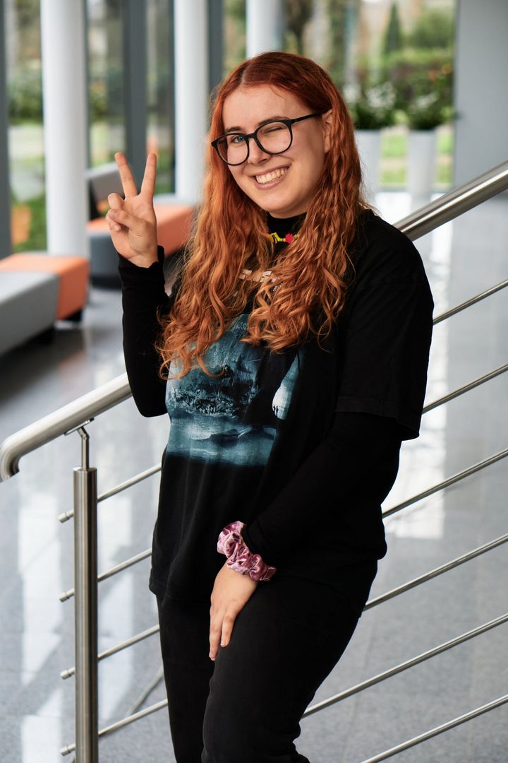 Nasza studentka - Kaja Kosmenda, uczestniczka programu Inżynierki 4.0