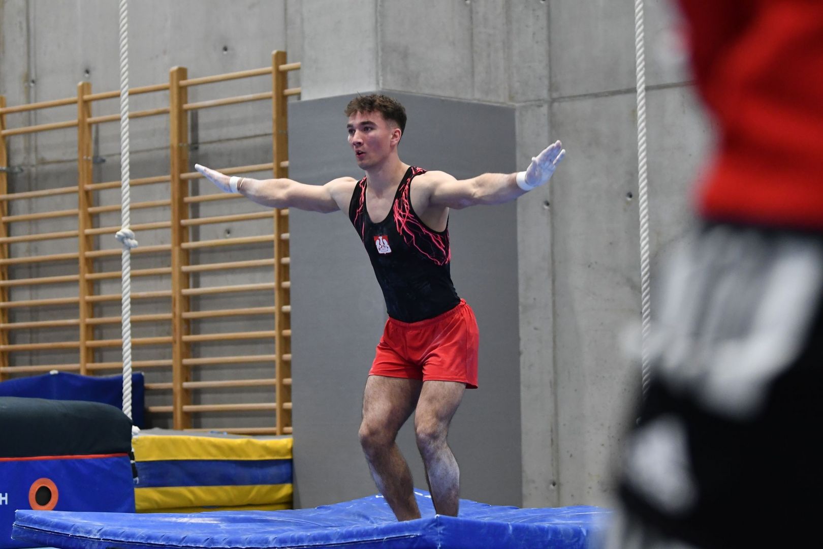 Michał Kwiatkowski podczas zawodów