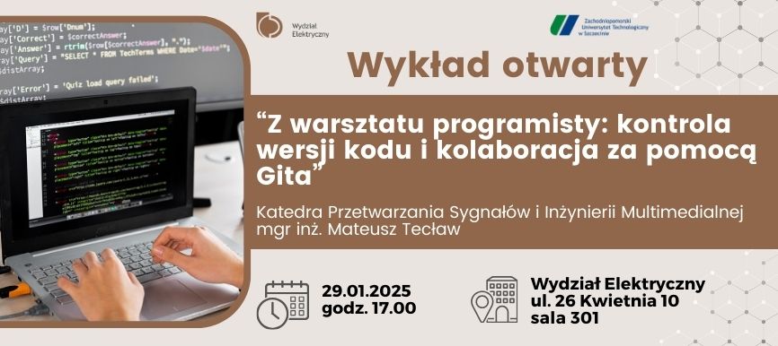 Zaproszenie na wykład otwarty \