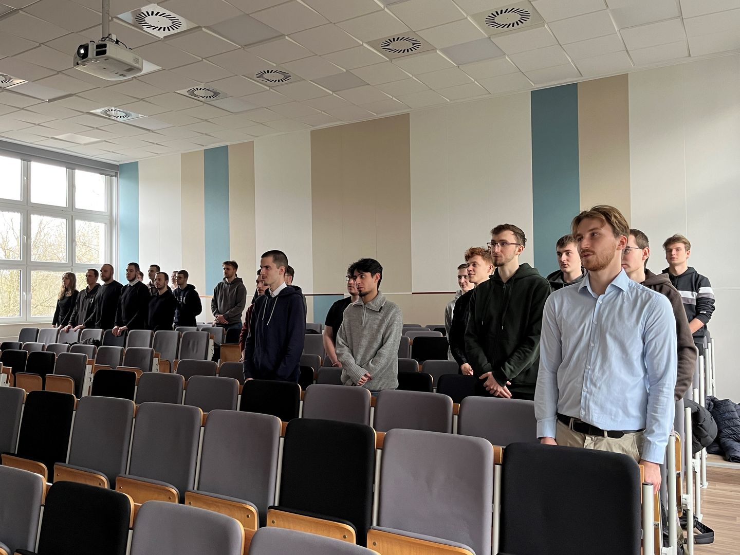 Studenci na immatrykulacji