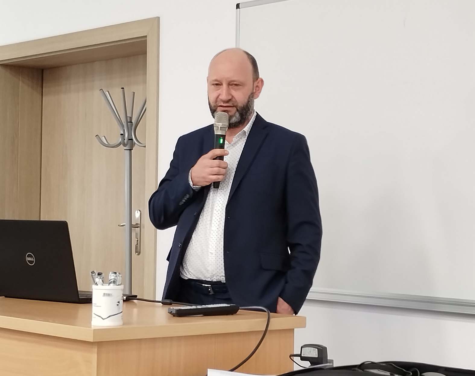 Dyrektor Okręgowego Urzędu Miar w Szczecinie mgr inż. Krzysztof Skwarek